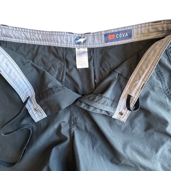 COVA Surf & Turf Mens' Hybrid Shorts Black Size 36 - Picture 4 of 9
